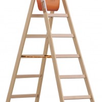 Holzstehleiter 1038/1059.2