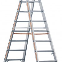 Stufenstehleiter TOPIC 1043.4xx