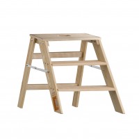 Klappbarer Holzstufentritt 1055